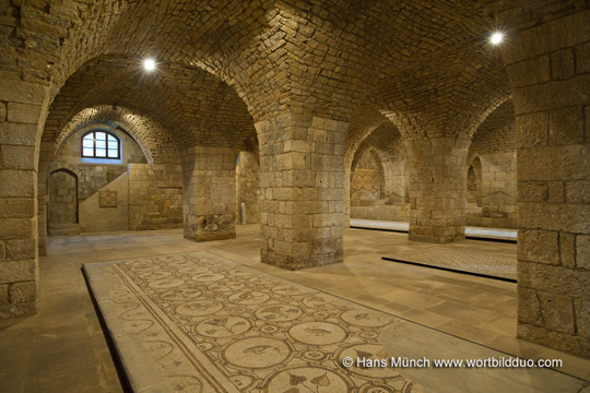 Mosaike in den Gewölben von Beit ed-Dine