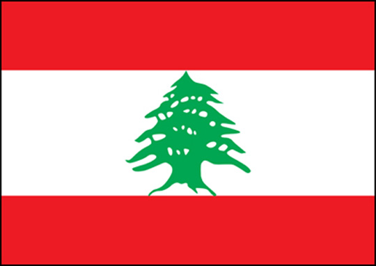 Flagge Libanon
